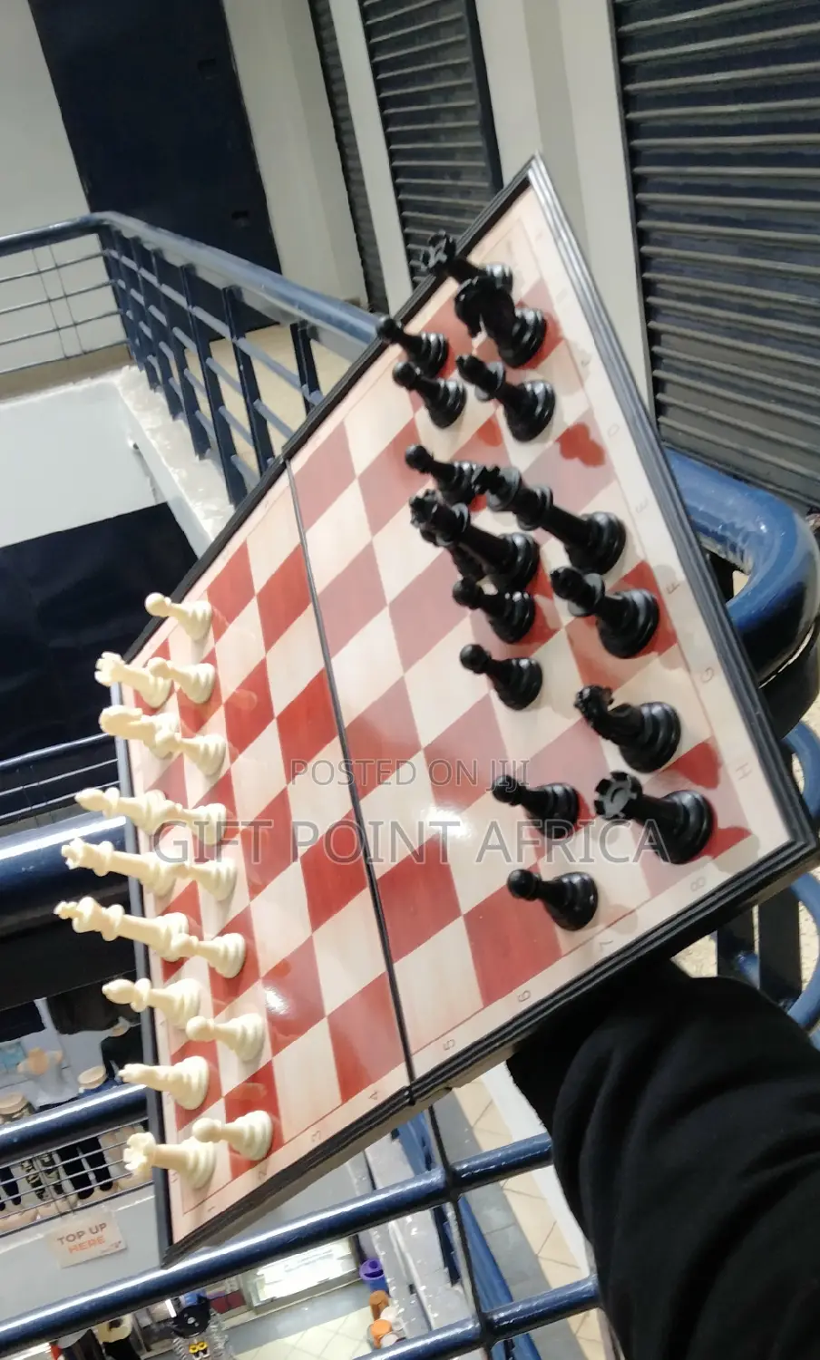 Large Foldable Magnetic Chessboard Game