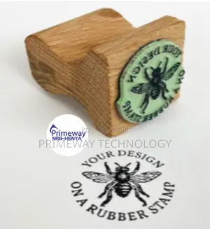 Wooden Customized Rubber Stamp