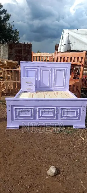 Hardwood Bed 5by6