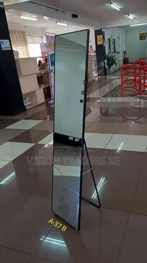 Executive Black Dressing Mirror