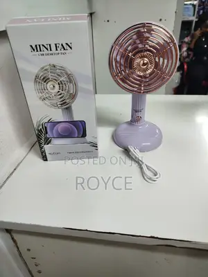 Mini Fan- Handheld USB Desktop Fan