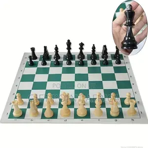 Large Portable Roll Up Chess Mat Game