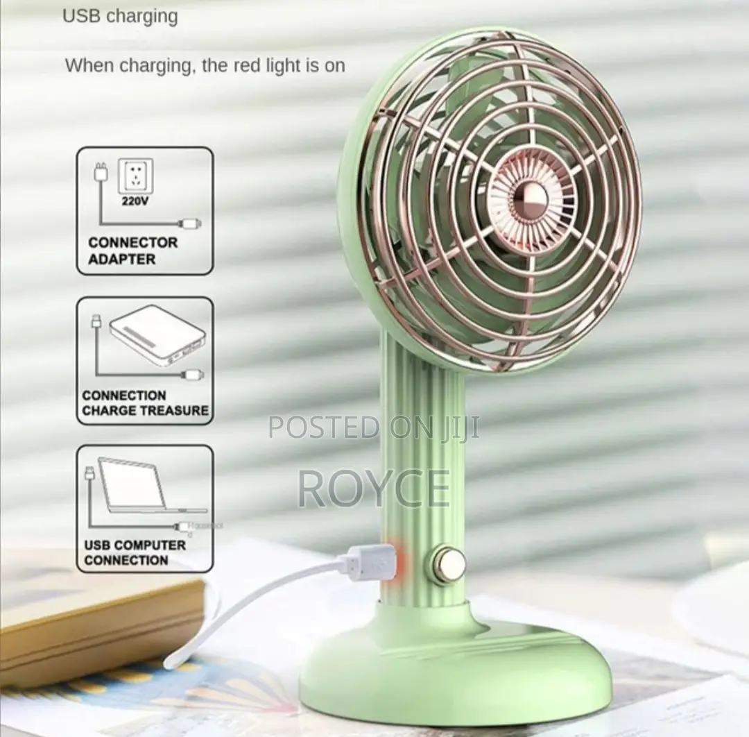 Mini Fan- Handheld USB Desktop Fan