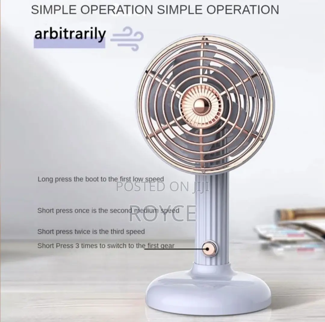 Mini Fan- Handheld USB Desktop Fan