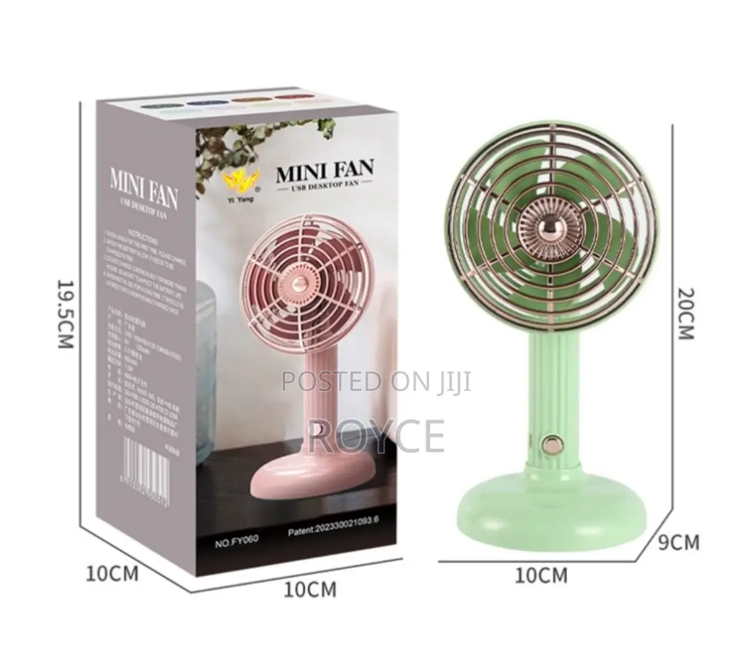Mini Fan- Handheld USB Desktop Fan