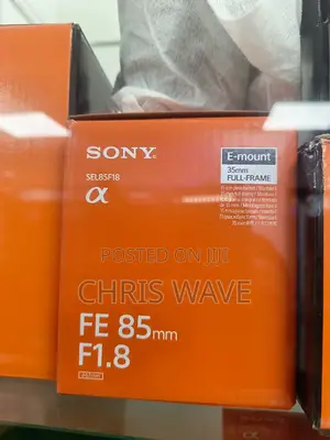 New Sony FE 85mm F1. 8