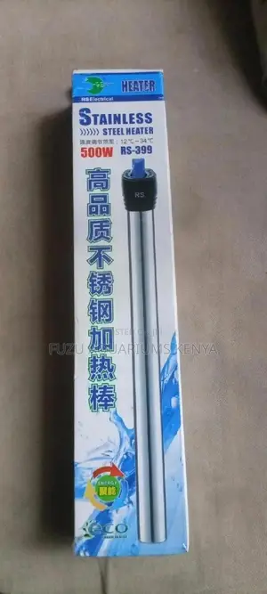 500W Aquarium Heater - Stainless Steel