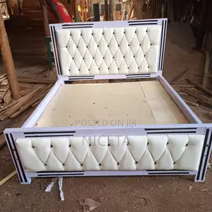 5x6 White Bed