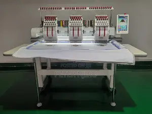 3 Heads Embroidery Machine