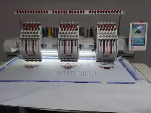 Brand New 3 Heads Embroidery Machine Available