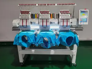 High Quality 3 Heads Embroidery Machine