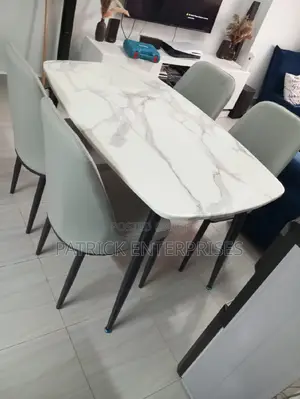 Imported Modern Marble Dining Table 4 Seater