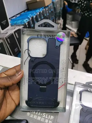 Metal Frameless Case for iPhone 15 Pro Max With Magsafe Kick