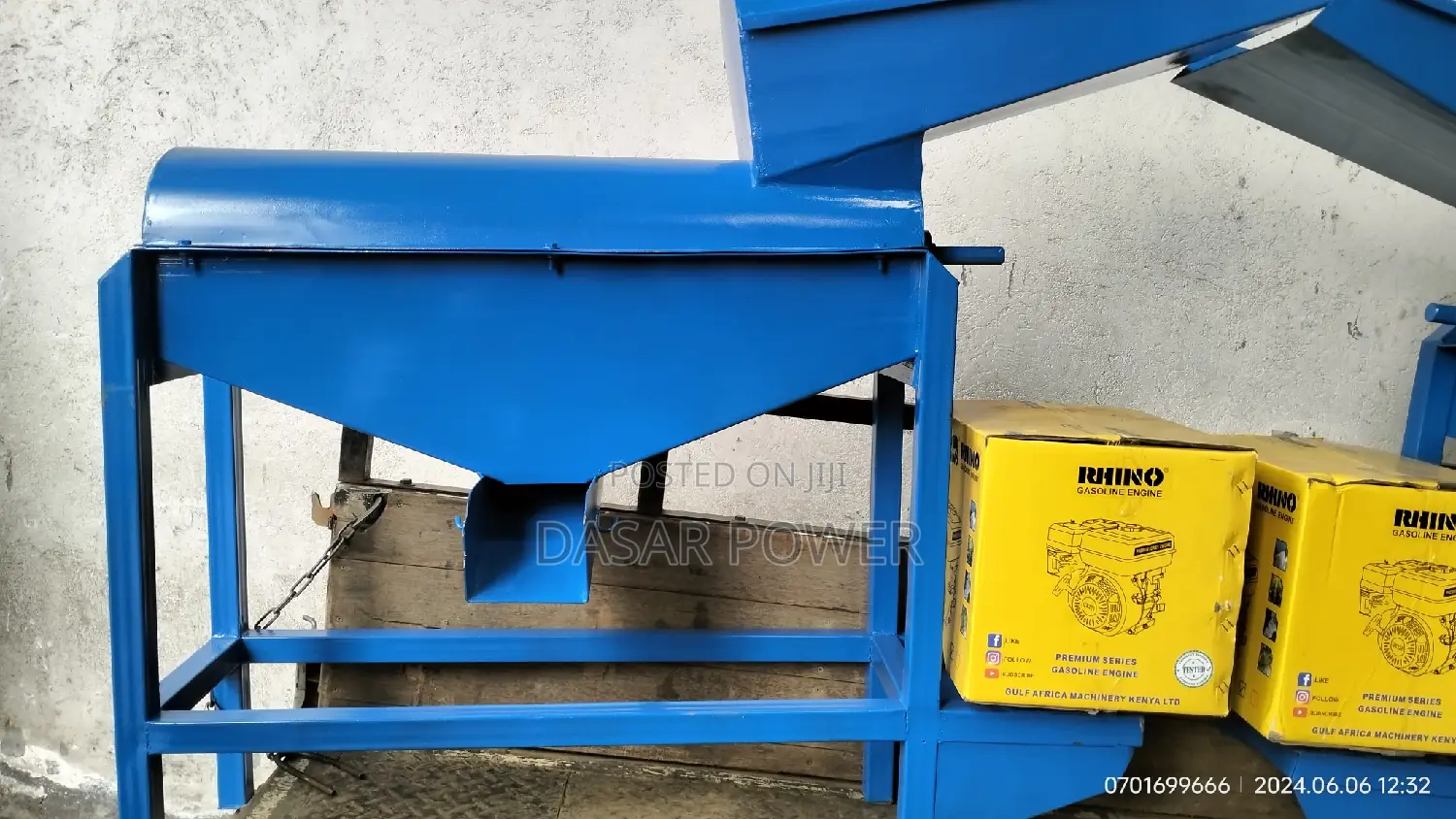Maize Sheller With Petrol Engine