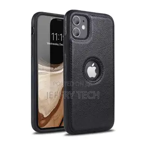 Leather Case Cover for iPhone 11 (Back Cover)