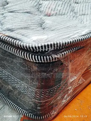 5x6 10inches Thick Maharaja Pillowtop Spring Mattresses + Delivery.