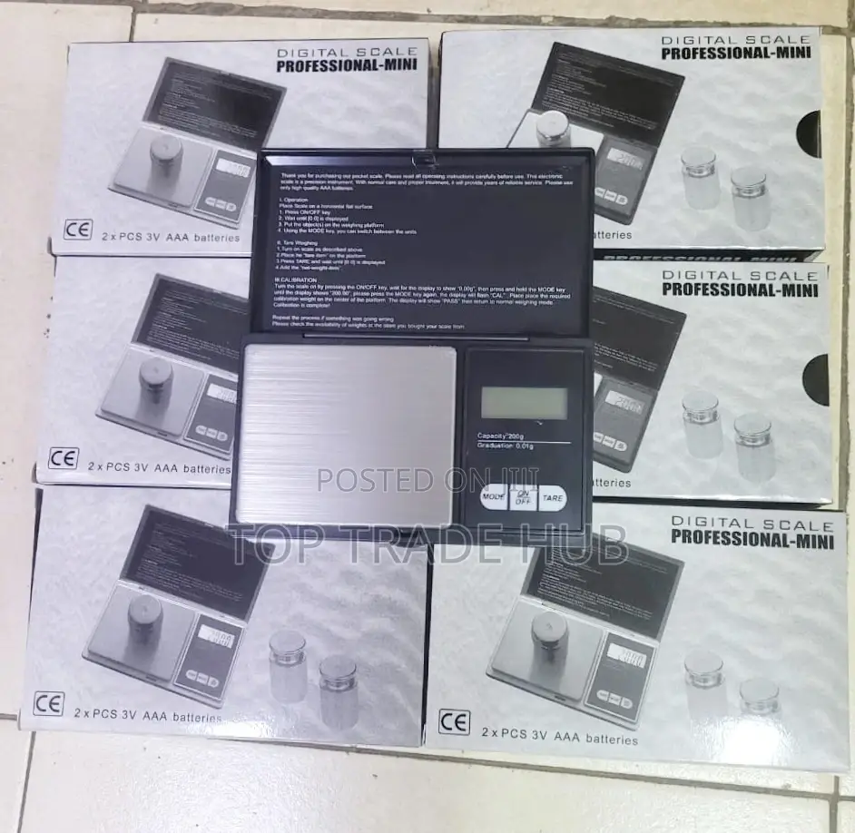 Professional 0.01g×500g Mini Digital Scale