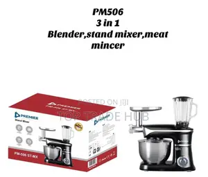 Premier 3in1 Blender, Stand Mixer, Meat Mincer Machine
