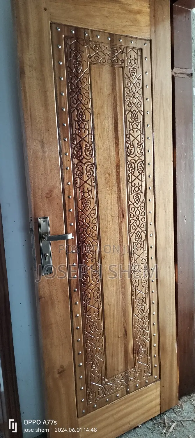 Mahogany and Frame Doors