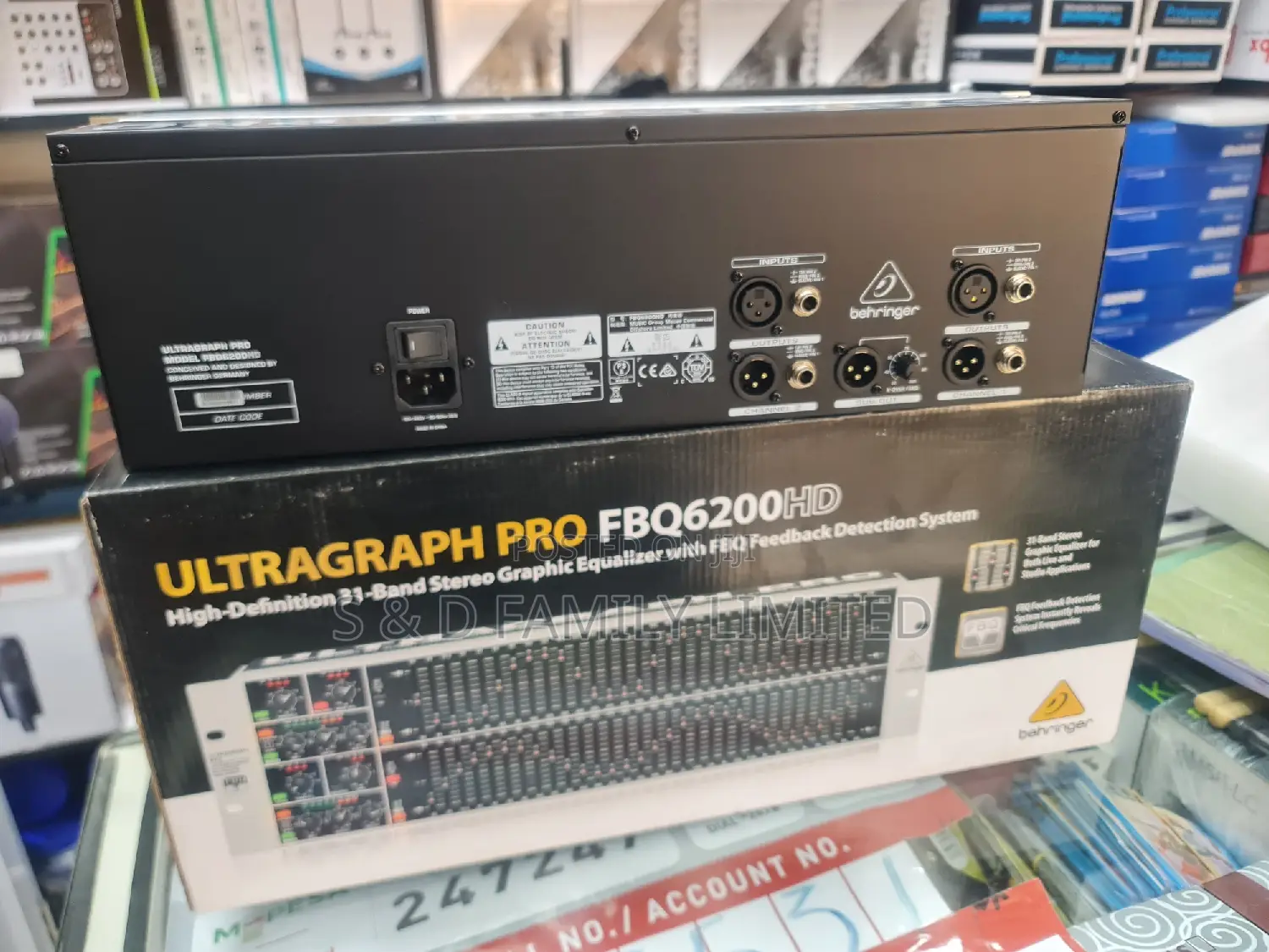 Behringer FBQ6200HD Equalizer