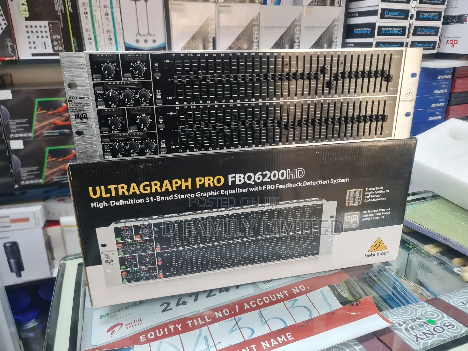 Behringer FBQ6200HD Equalizer
