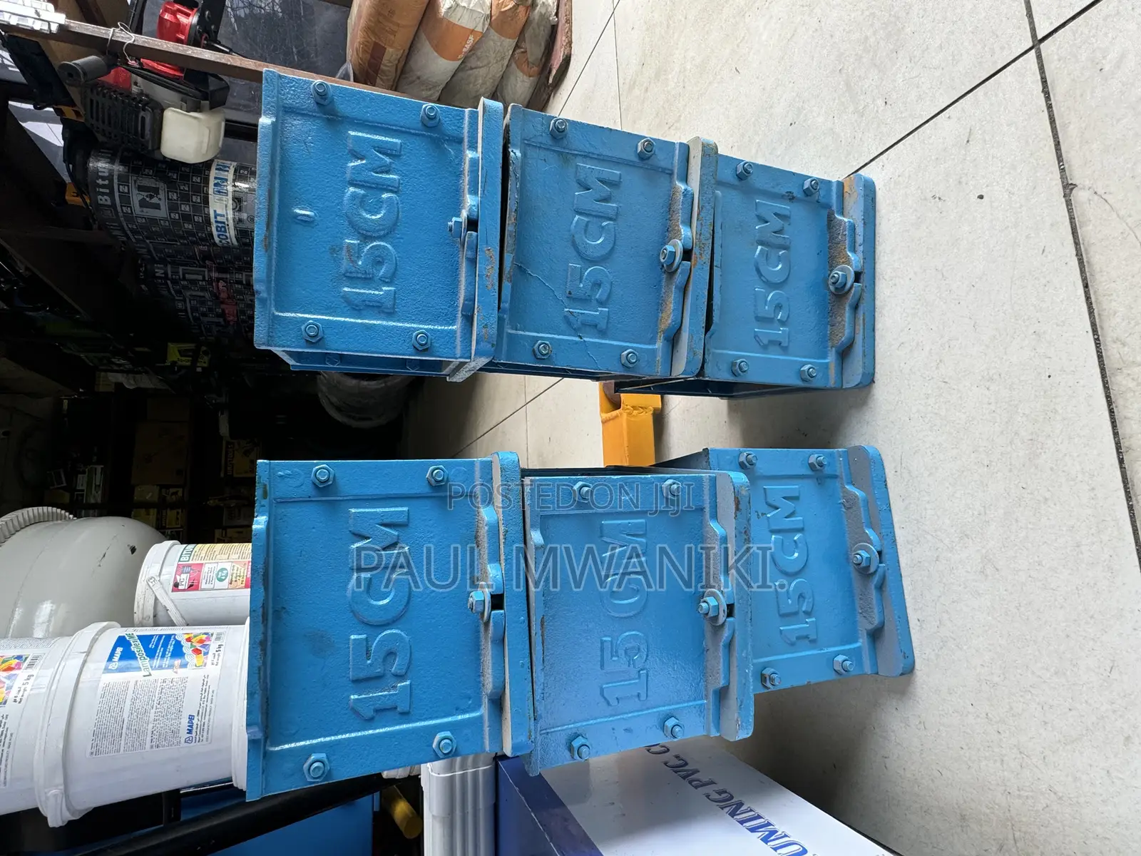 Concrete Test Cube Mould- 150mm Cast Iton