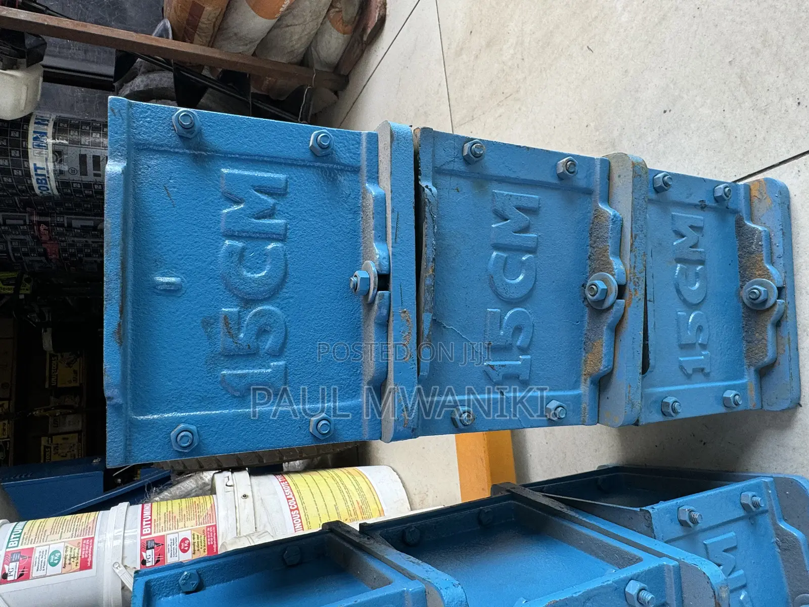 Concrete Test Cube Mould- 150mm Cast Iton