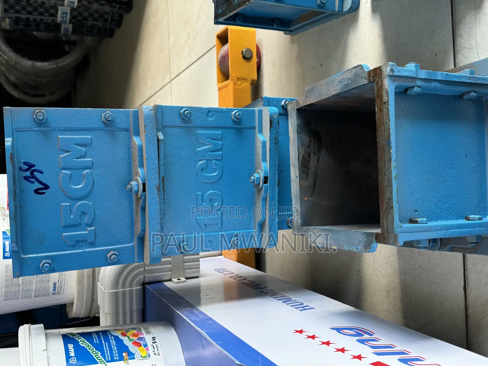 Concrete Test Cube Mould- 150mm Cast Iton