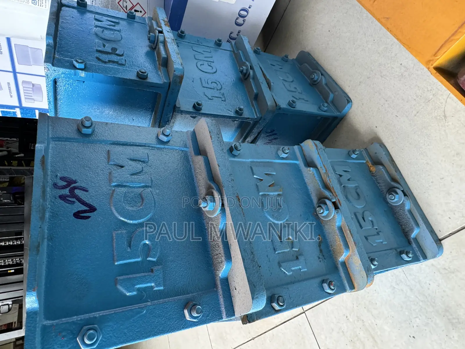Concrete Test Cube Mould- 150mm Cast Iton