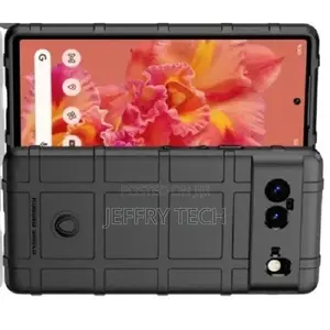 Shockproof Protective Back Case for Google Pixel 6 - Black