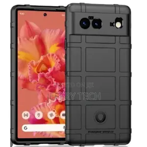 Shockproof Protective Back Case for Google Pixel 6 - Black