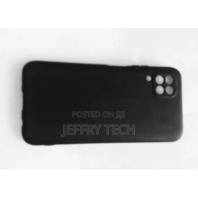 Silicon Back Cover for Huawei P40 Lite - Black