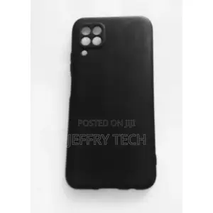 Silicon Back Cover for Huawei P40 Lite - Black
