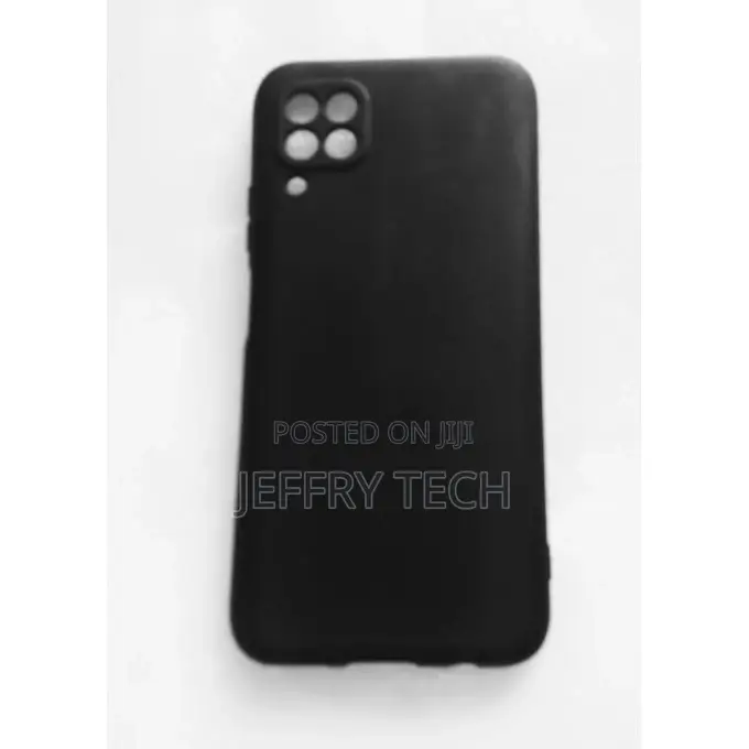 Silicon Back Cover for Huawei P40 Lite - Black