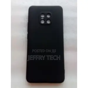 Huawei Mate 20 Pro Silicon Back Case -Black