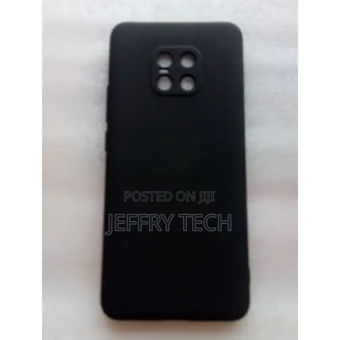 Huawei Mate 20 Pro Silicon Back Case -Black