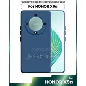 Silicon Back Case for Huawei Honor X9a- Blue