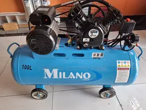 Milano 100l Double Piston Petrol Air Compressor