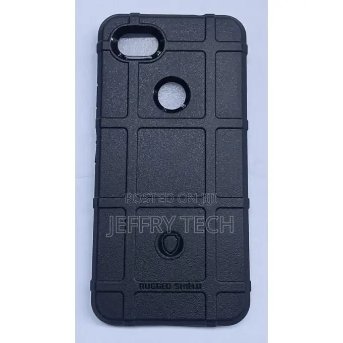 Google Pixel 3a Xl Rugged Shield Protective Back Case -Balck