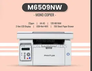 Pantum M6509nw 22ppm Mono Laser MFP Printer