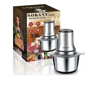 Sokany Electric Meat Grinder, OR Mincer and Vegetable Choppe
