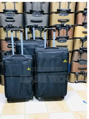 New 3 in 1 Fabric Luxurious Suitcase Briefcase Traveling Bag