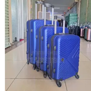 Blue 3 in 1 Luxurious Traveling Suitcase Bags
