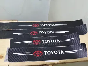 Toyota Car Carbon Film Side Steps Stickers