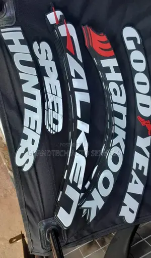 Tyre Stickers( Hankook, Falken,Speed Hunter and Good Year ))