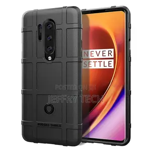 For Oneplus 8 Pro Full Coverage Shockproof TPU Case(Black)
