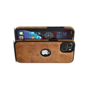 Leather Back Case for iPhone 13