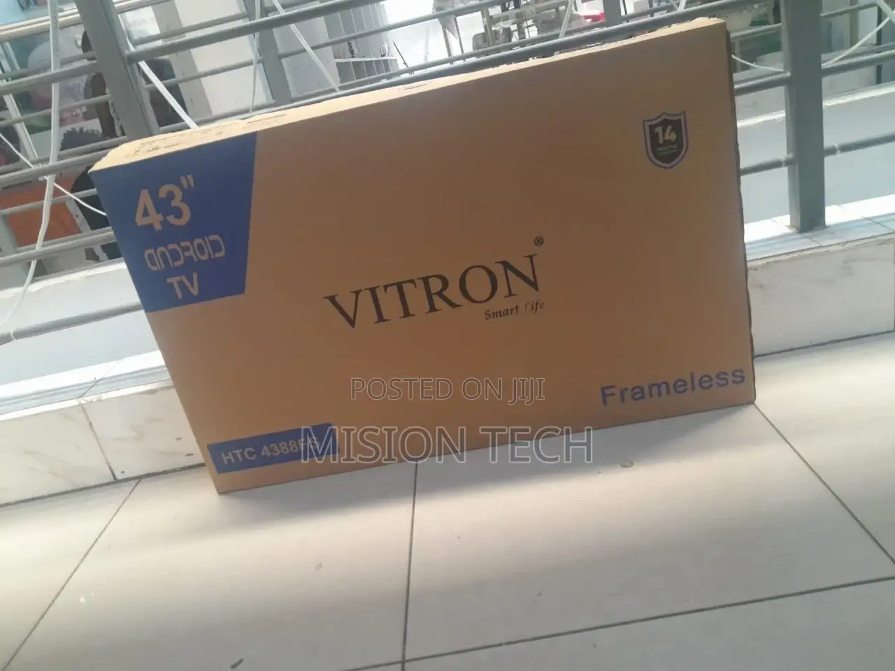 Vitron 43′′ Frameless Smart Android Full Hd Tv – Bluetooth