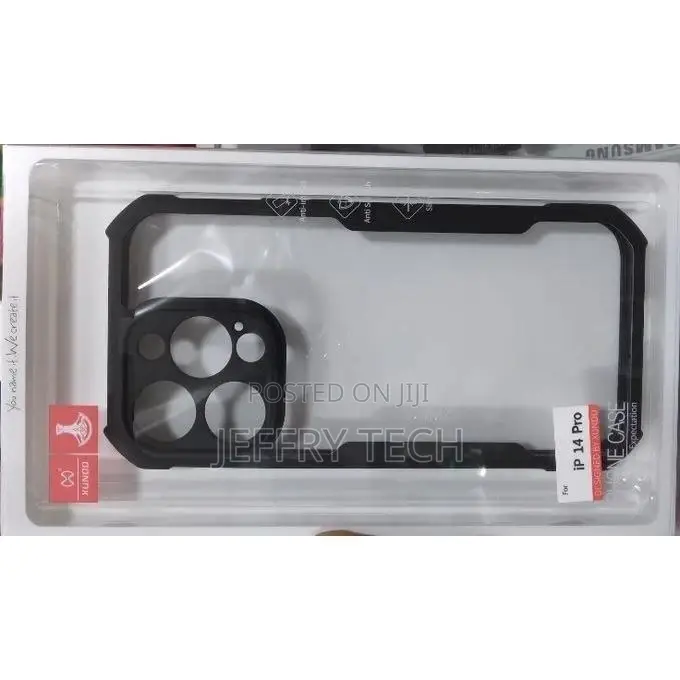 Xundo Transparent Back Case for iPhone 14 Pro