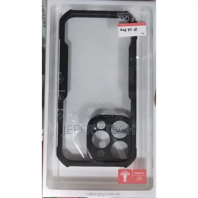 Xundo Transparent Back Case for iPhone 14 Pro